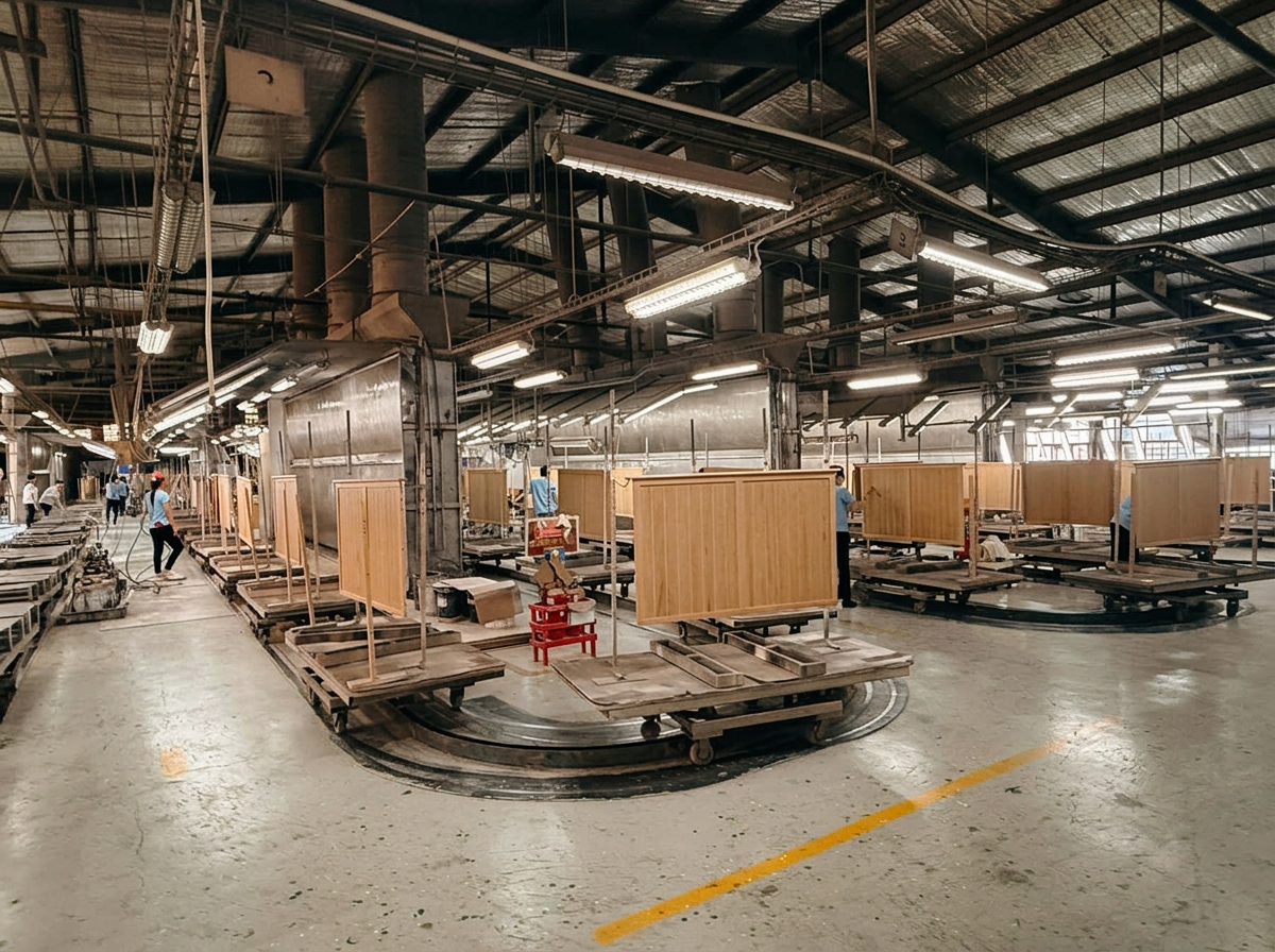 Finishing and coating line at ASY